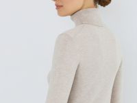 Базовая водолазка, Бежевый