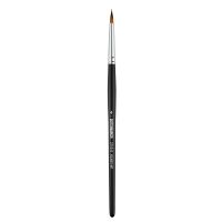Кисть имитация колонка №4 круглая укороченная Sketchmarker "371S" ручка короткая