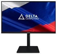 Монитор 27" Delta Computers «Сова» OM270I FHD, 75Hz/IPS/178/5ms/250 cdm2/HDMI+VGA+DP/Регулируемая по высоте подставка/HDMI cable/Сертификат на техниче