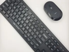 Клавиатура и мышка беспроводная Xiaomi MIIW Gen 3 (MW24PB03) (черный)