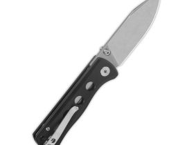 Раскладной нож QSP Canary Folder, сталь Sandvik 14C28N, рукоять черный G10