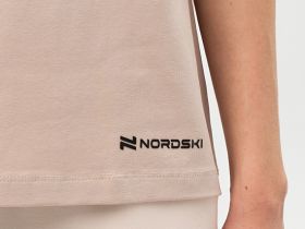 Футболка Nordski Simple Logo Beige W