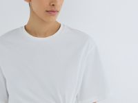 Футболка с узлом, Белый