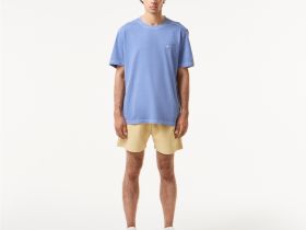 Мужская хлопковая футболка Lacoste