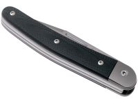 Складной нож LionSteel Jack, сталь M390, рукоять G10, черный