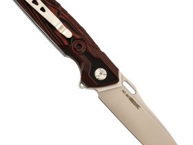 Складной нож Nimo Rough Red, сталь D2, рукоять G10