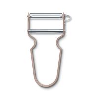 Овощечистка Victorinox REX Peeler, нержавеющая сталь, рукоять алюминий, бежевая