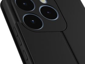 Чехол-книжка Krutoff Magnet для realme 15T 5G Чёрный