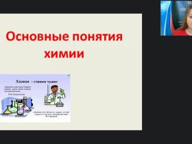 Международный вебинар "Основные законы и понятия химии"