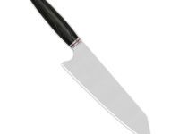 Поварской кухонный нож кирицуке QSP Mulan Series, сталь Sandvik 14C28N, рукоять эбеновое дерево