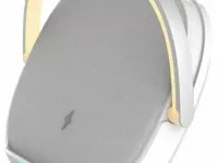 Настольная лампа WIWU Y1 с функцией беспроводной зарядки и колонки (Silver)