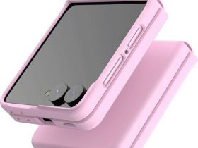 Чехол Araree Aero Flex R для Galaxy Z Flip8, с кольцом розовый