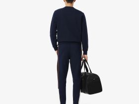 Мужские спортивные брюки Lacoste зауженного кроя