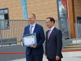 Крупнейший спортивный объект в сельской местности Якутии открыли в селе Ытык-Кюель