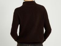 Шерстяной джемпер с добавлением шелка и кашемира