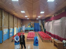 В селе Крестях Сунтарского района готовность социально-культурного центра составила 94%