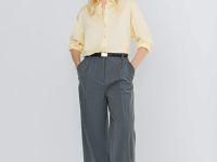 Блузка из сатина, Желтый