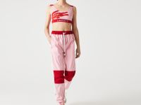 Женский бикини-топ Lacoste с крокодиловым принтом