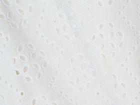 Текстильные брюки для девочек, Белый