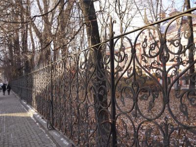 Ограда по переулку, 1895 г., архитектор Н.В.Султанов