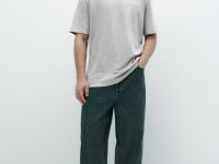 Футболка с принтом, Бежевый