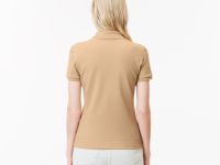 Женское поло Lacoste Slim Fit из эластичного хлопка