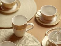 Набор чайных пар Золотая мечта/Golden Dream
