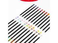 Набор карандашей цветных Гамма "Мультики" 24 цв., черное дерево,заточен., картон. упак., европодвес