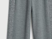 Широкие брюки с лампасами, Серый