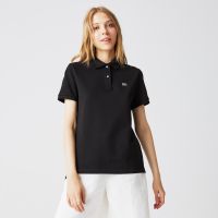 Женское поло Lacoste классического кроя из хлопка пике