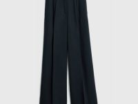 Широкие брюки со стрелками, Черный