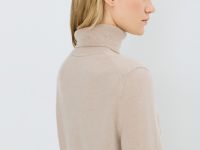 Водолазка из шерсти мериноса, Бежевый