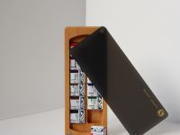 Набор акварели Super Vision 12 цв в кюветах, классическая палитра, деревянный кейс на магните