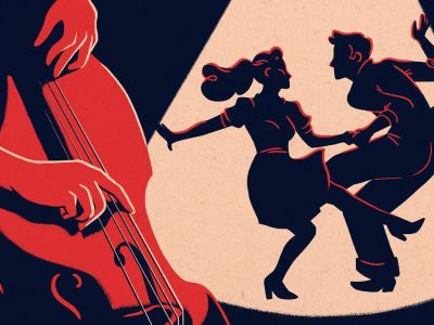 Джазовый диалог вокала и саксофона