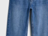 Джинсы Mom для девочек, Синий