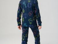 Термокомплект трикот. для мальчиков: фуфайка (футболка) с длин. рук, брюки для эпизод. использования