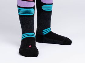 Термоноски трикотажные для девочек (высокие махровые)