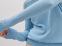 Шерстяной джемпер с округлой горловиной