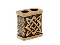 Бусина для темляка Звезда Руси, бронза