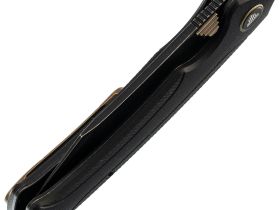 Складной нож Trivisa Lynx-03B, сталь S35VN, рукоять G10, черный