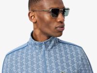 Мужская жаккардовая толстовка Lacoste PARIS с монограммой