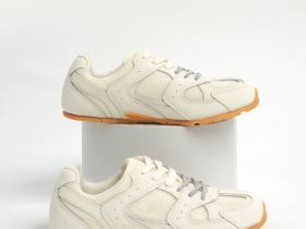 Кроссовки из натуральной кожи, Белый