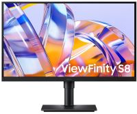 Монитор 27" Samsung ViewFinity S8 S27H804UAI 3840x2160, 16:9, IPS, 350cd, 1000:1, 5ms, 178/178, HDMI, DP, USB, 60Hz, HAS, Tilt, Pivot, Swivel,VESA, bl