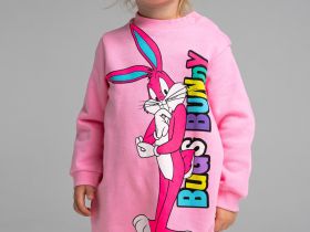 Платье из футера с начесом с принтом Looney Tunes