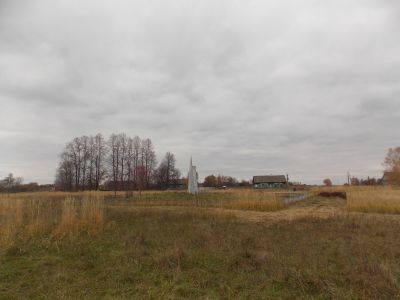 Памятное место, где в январе 1942 г. в тылу врага был высажен авиадесант