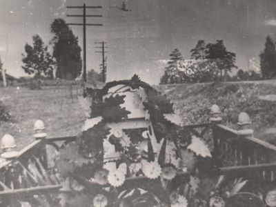 Могила неизвестного солдата, погибшего в Великую Отечественную войну