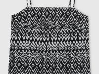 Топ с принтом