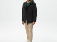 Мужская водоотталкивающая парка Lacoste с капюшоном