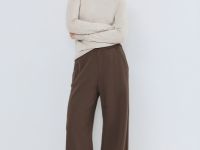 Базовая водолазка, Бежевый