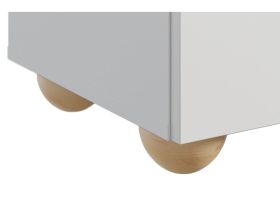 Стеллаж детский Тесси 37x145 Белый